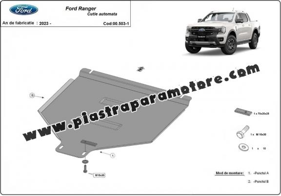 Protezione di acciaio per il cambio automatique Ford Ranger