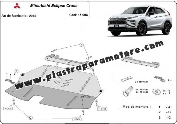 Piastra paramotore di acciaio Mitsubishi Eclipse Cross